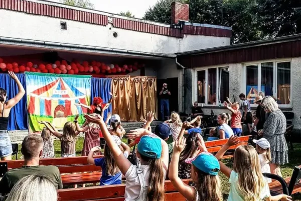 Próba tańca przed dożynkami – zapraszamy dzieci!
