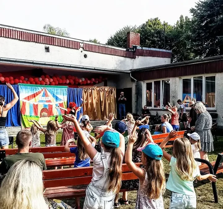 Próba tańca przed dożynkami – zapraszamy dzieci!