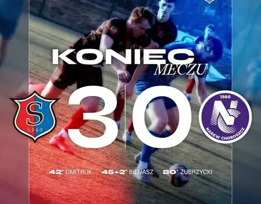 Sokółka przełamuje niemoc i pokonuje Narwi Choroszcz 3:0