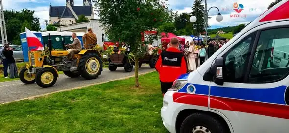 Sześć zabezpieczeń medycznych w jeden weekend – relacja zespołów MED Fire