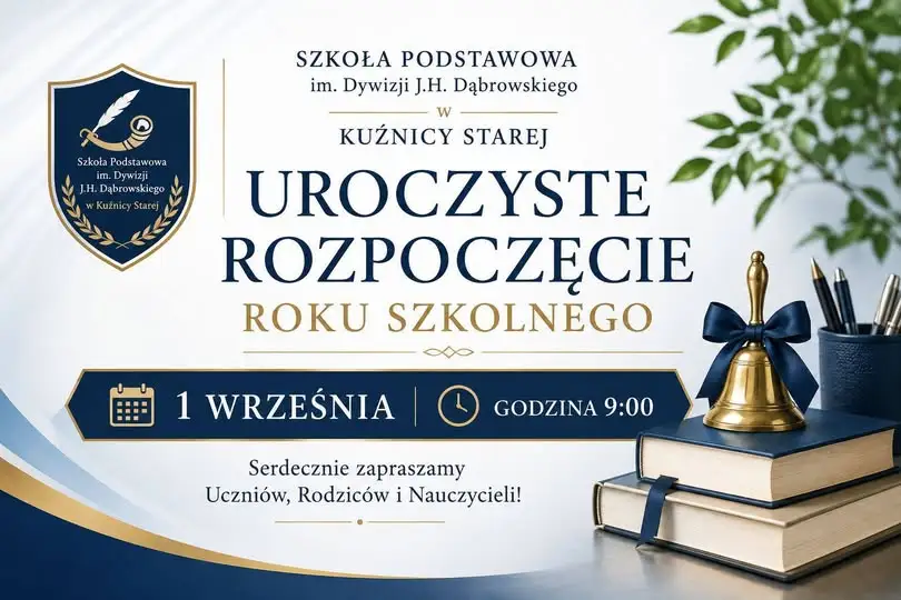 Uroczyste rozpoczęcie roku szkolnego w Kuźnicy Starej 1 września