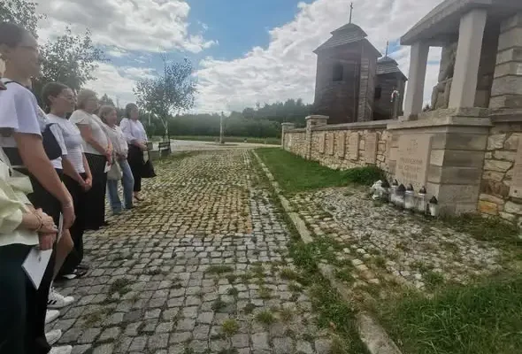 Uczniowie z Krynek oddali hołd Westerplatczykom w 87. rocznicę wybuchu II wojny światowej