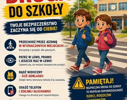 Rok szkolny 2026/2027: apel o ostrożność na drogach i rola pierwszej pomocy