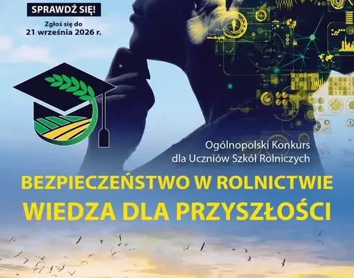 Konkurs KRUS dla uczniów szkół rolniczych – Bezpieczeństwo w Rolnictwie