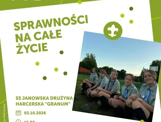 Drużyna harcerska zaprasza na dzień otwarty – już dziś w Janowie