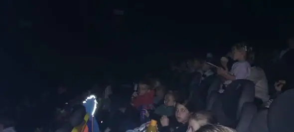 Wycieczka klas 0-3 do kina Helios w Starachowicach