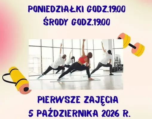 Korycin: Ruszyły zajęcia fitness – kolejne spotkanie już dziś o 19:00