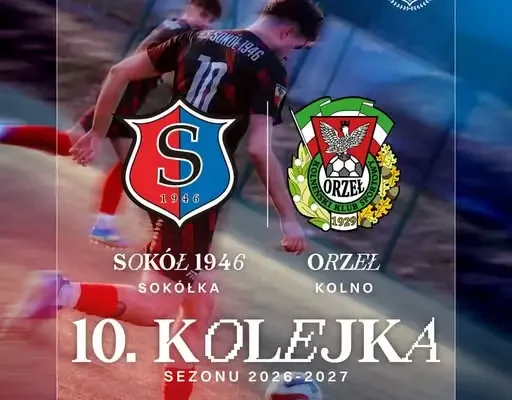 Sokół Sokółka wraca na własny stadion. W niedzielę mecz z Orłem Kolno
