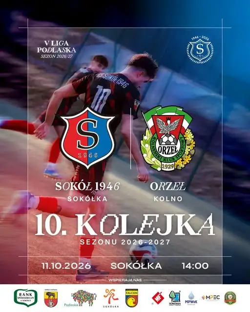 Sokół Sokółka wraca na własny stadion. W niedzielę mecz z Orłem Kolno
