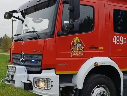 Nagłe zatrzymanie krążenia w Łubiance – interwencja strażaków z OSP Janów