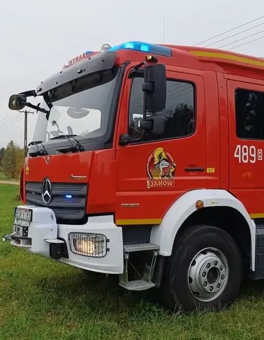 Nagłe zatrzymanie krążenia w Łubiance – interwencja strażaków z OSP Janów