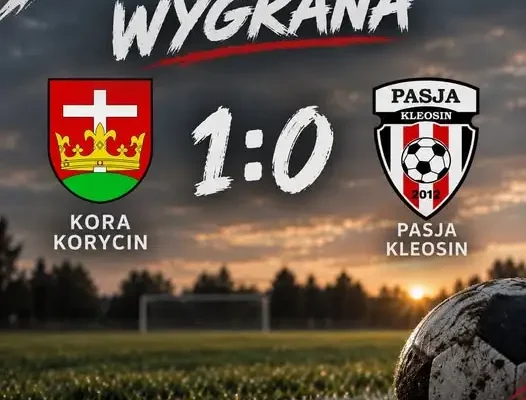 Konar Korycin wygrywa z Pasją Kleosin 1:0. Popowski bohaterem meczu