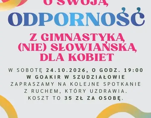 Gimnastyka dla kobiet w Szudziałowie: odporność tematem październikowego spotkania
