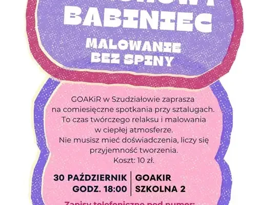 Malarskie spotkania w Szudziałowie – 30 października