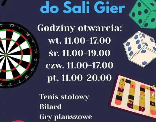 Sala Gier w Korycinie zaprasza od 5 listopada