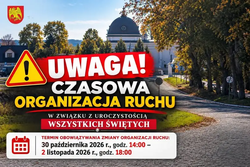 Sokółka: zmiana organizacji ruchu przy cmentarzu na Wszystkich Świętych