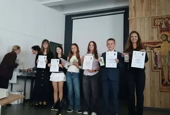 Sukcesy uczniów w wojewódzkim konkursie o Św. Franciszku z Asyżu